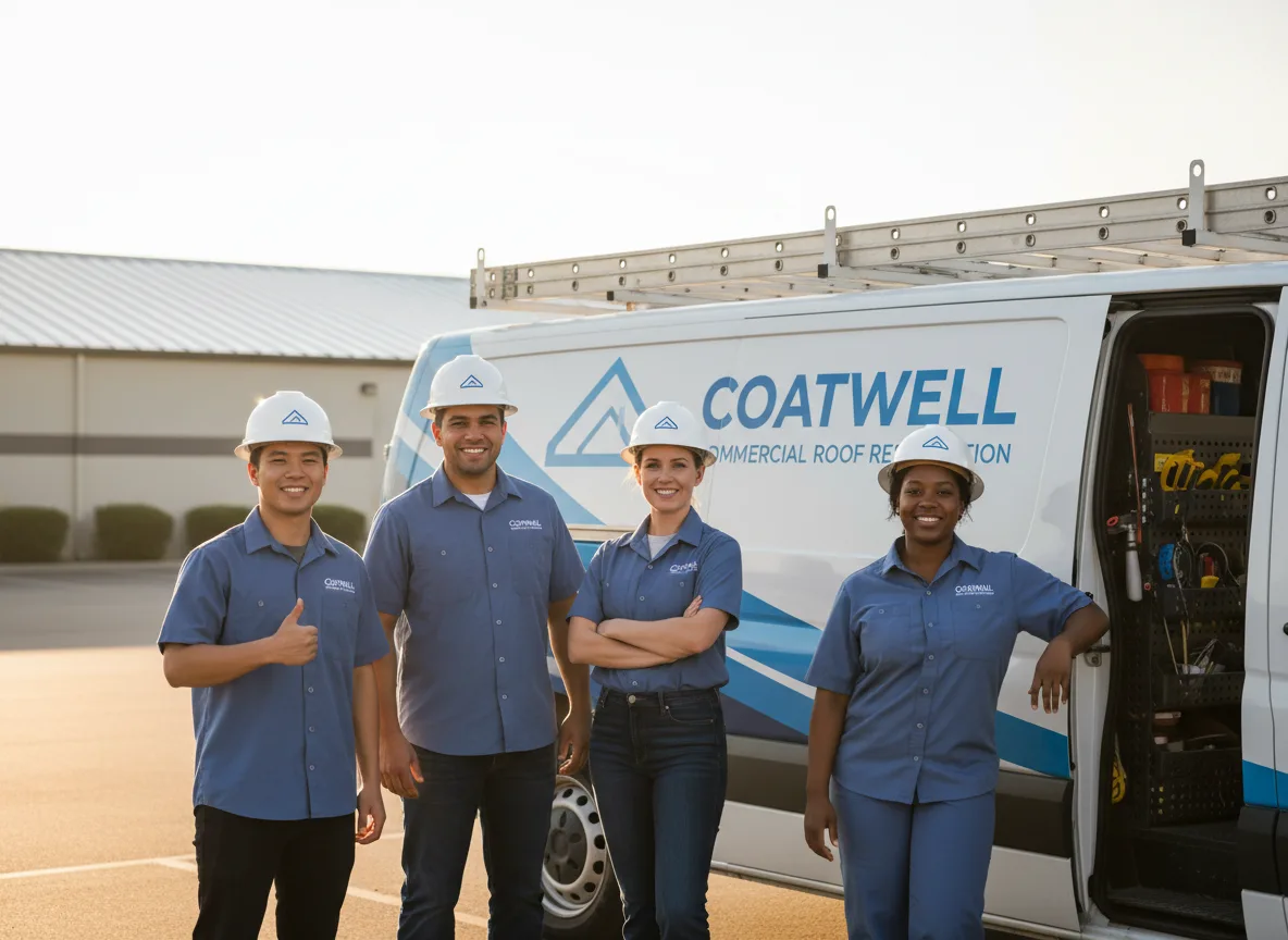 Commercial roof coating company in Westdale, NY
